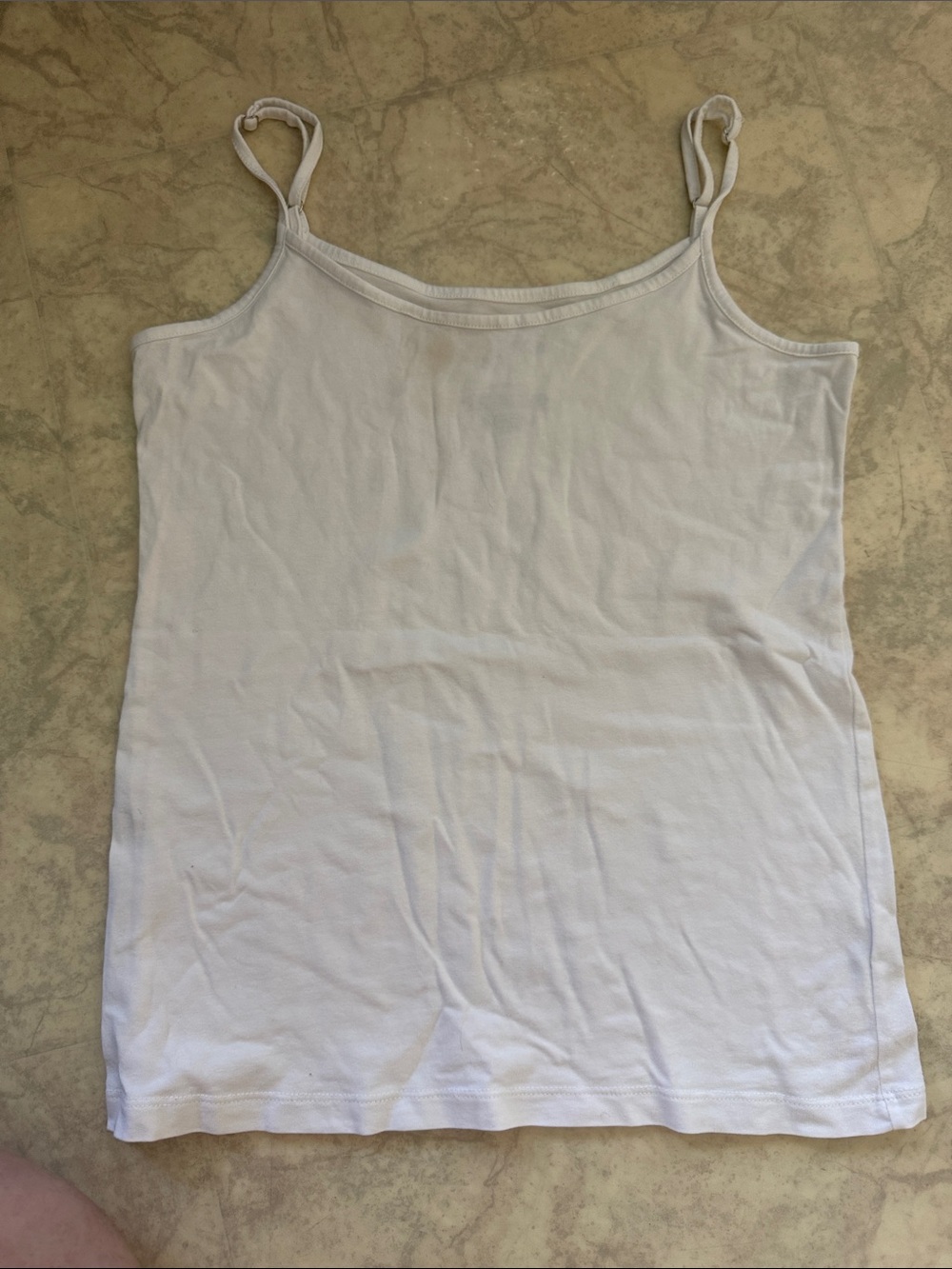 Everyday White Women's Camisole with Adjustable Straps